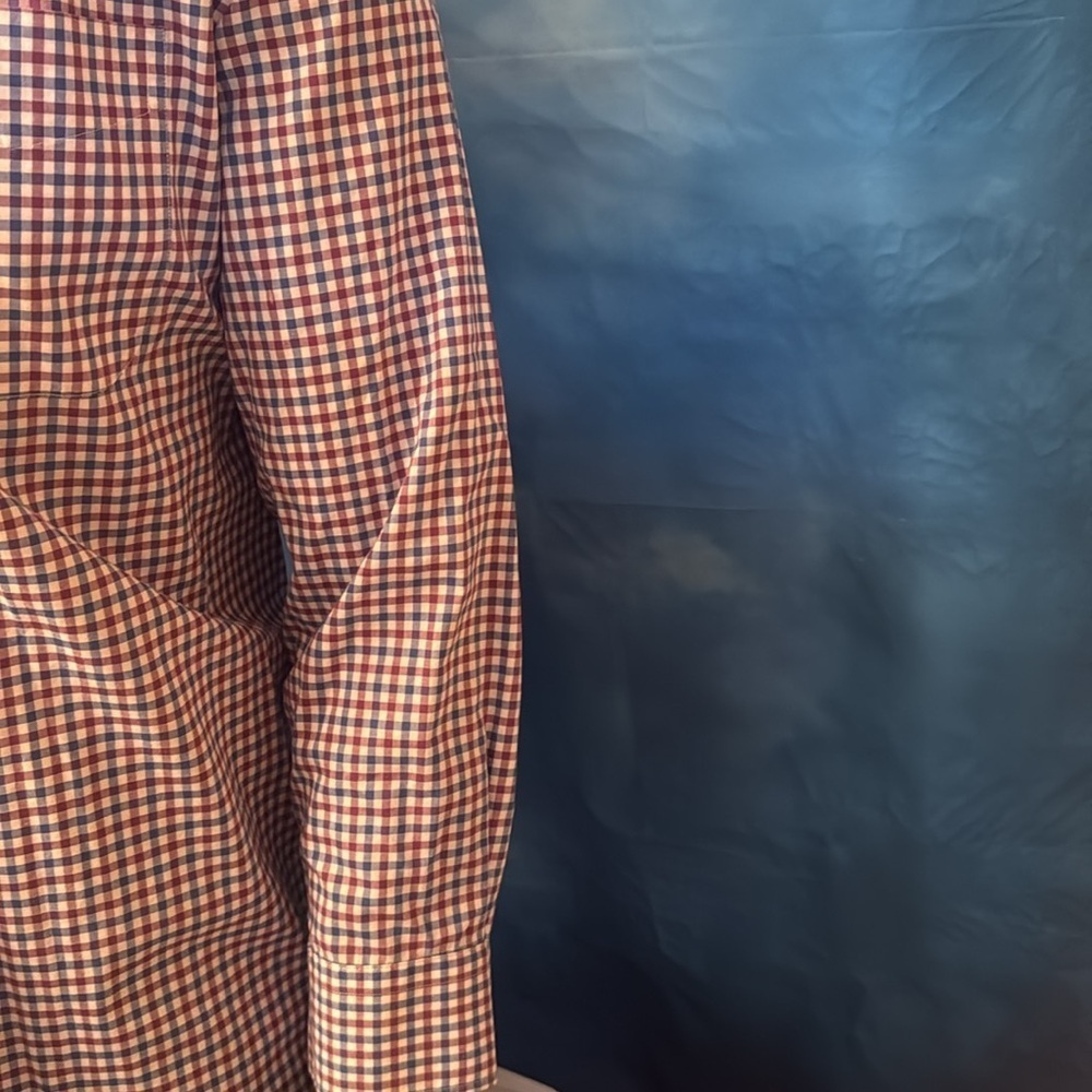 Ralph Lauren Men's Purple button down Checkered Shirt EA022 - Picture 5 of 7
